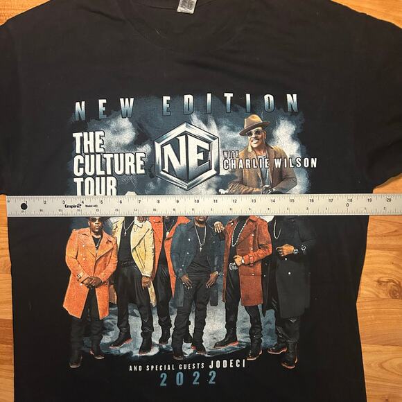 New Edition 2022 The Culture Tour T-Shirt Medium - Picture 7 of 8